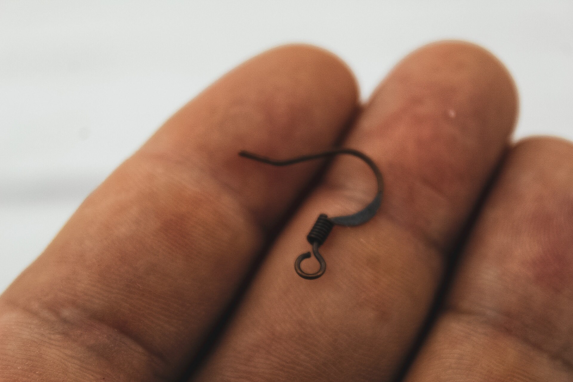100 Ganci Per Orecchini In Rame Rosso - 20x17mm Ipoallergenici Per Gioielli Fai Da Te