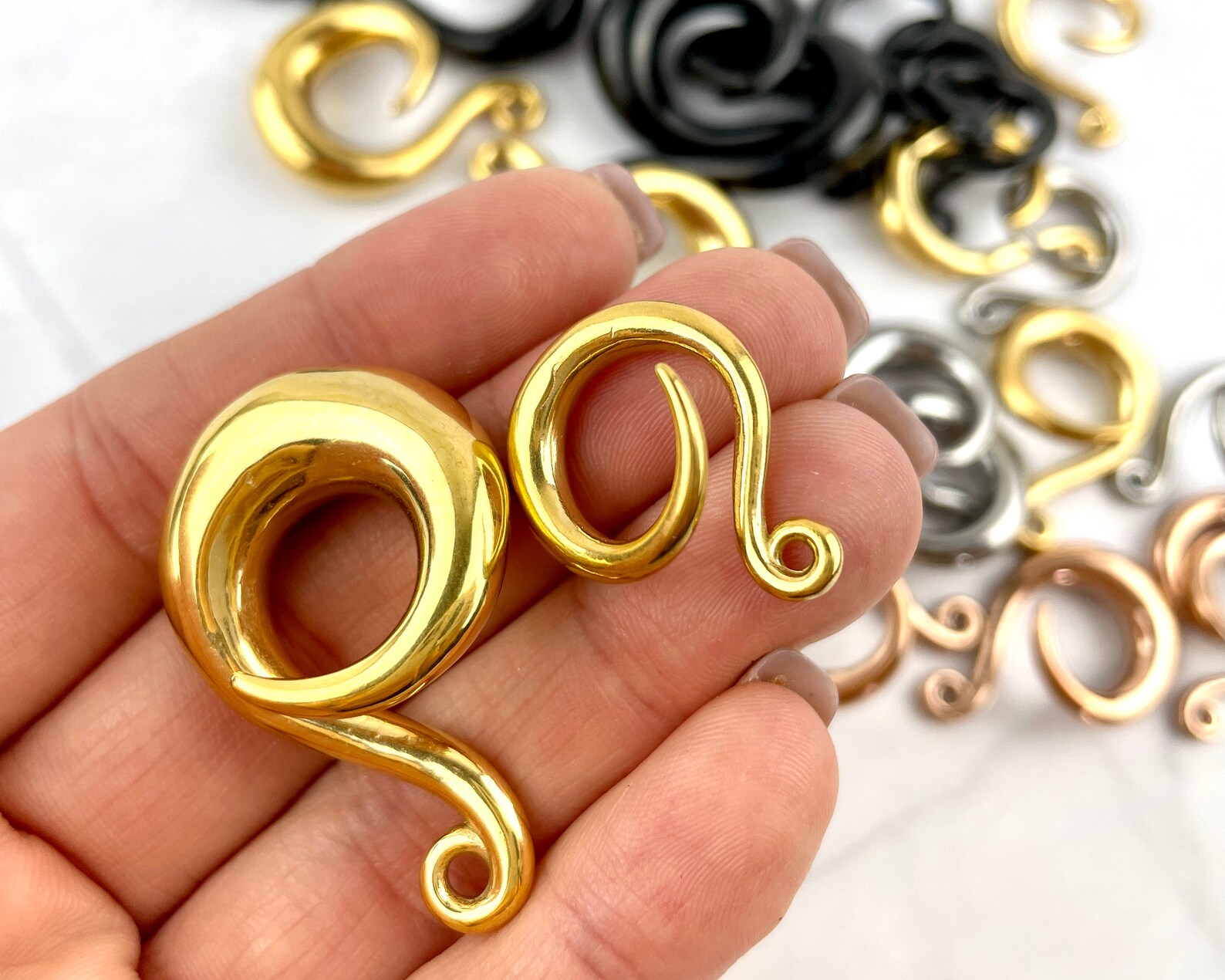 DIY Ear Weight Gauges Dangle Earrings 6G 2G 0G 00G Etsy