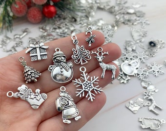 Wholesale FINGERINSPIRE 10 Styles Christmas Charms Christmas Gold Enamel  Pendants with Lobster Clasp Xmas Alloy Charms Santa Claus Snowman Craft  Charm Christmas Theme Decorative Charms for DIY Jewelry Making 