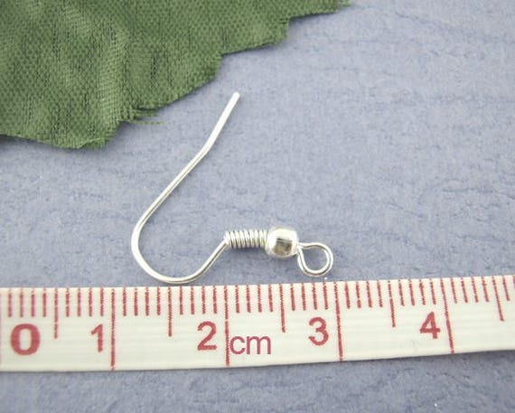925 Sterling Silver Earring Hooks 12pcs Earring Findings Kits with Earring  Backs Fish Hook Earrings for Jewelry Making DIY Earrings Supplies (12pcs