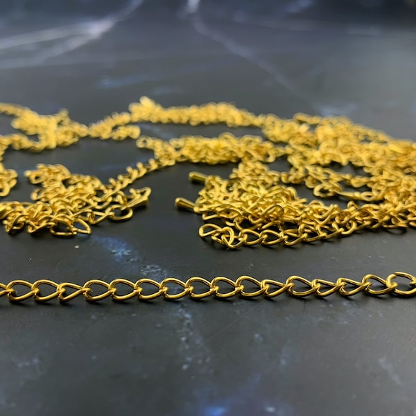 10pcs/50pcs 3" Gold Necklace Extender - Bracelet Extender Chain - Necklace Extension - Adjustable Necklace Chain