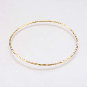 Gold Plated Brass Round Connector Links - 62mm (4pcs)