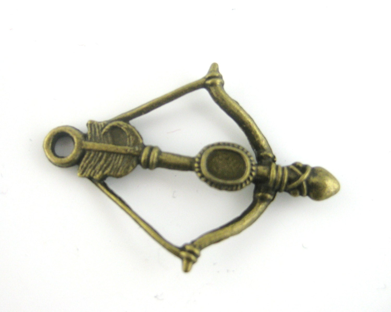 12pcs Bronze Bow and Arrow Charm Arrow Bead Boho Pendant Etsy