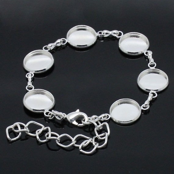Bracelet blanks with pads clearance