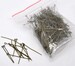 300pcs Wholesale Eyepins - Antique Bronze Eye Pins - 50mm 2 Inch Long Eyepins - Brass Jewelry Findings - Bronze Eye Pins Wholesale Bulk 