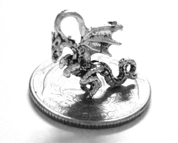 50pcs Wholesale Silver Dragon Charms Moonlight Supplies 3D Dragon Pendants Fantasy Charms Dragon Beads Mystical Creatures Etsy Canada
