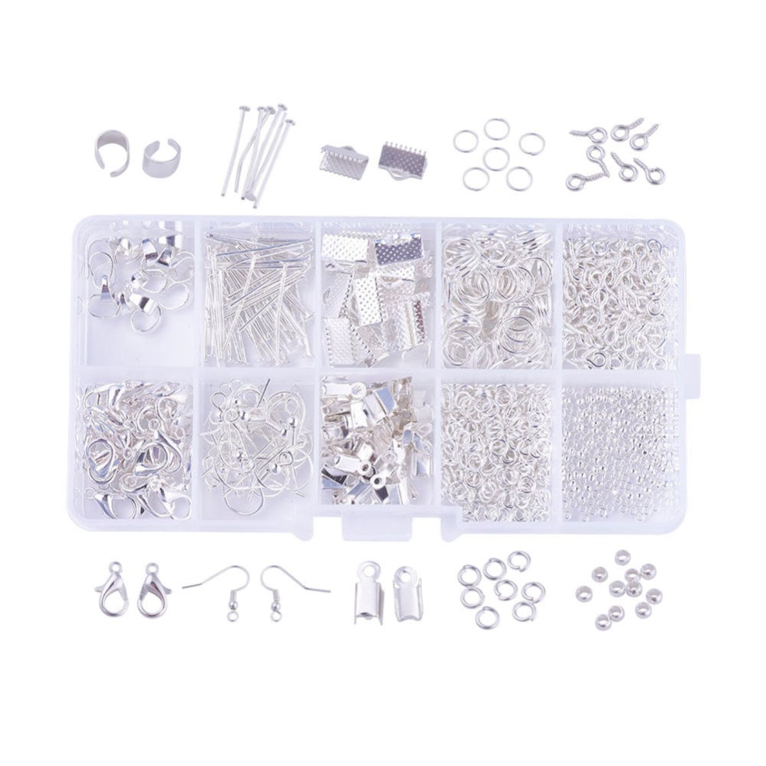 Jewellery Making Kit 1220 Pieces DIY Hobby Craft Girls Adults Gift Set