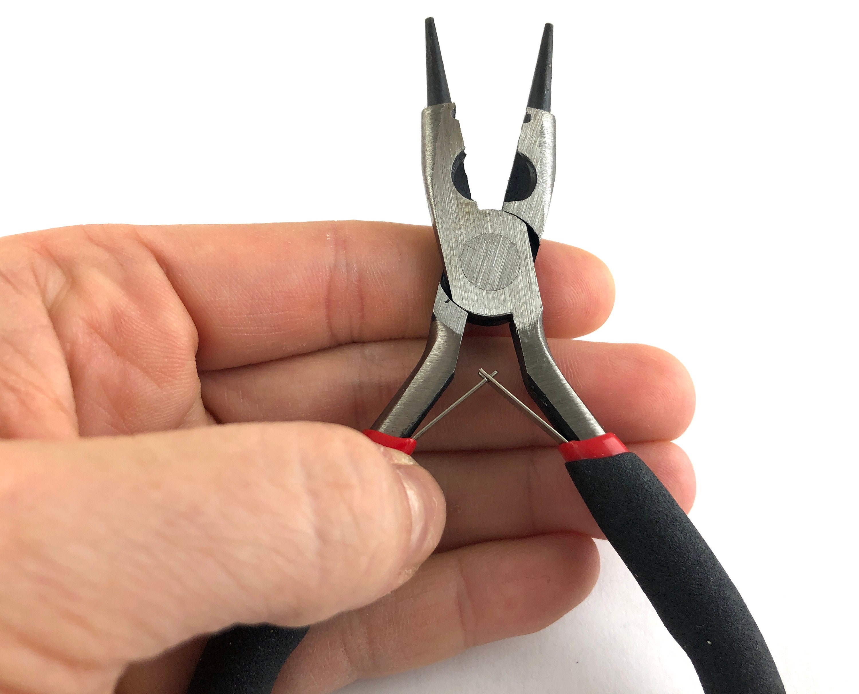 2 Pinzette A 4 Rebe Per Gioielli - Strumento Precisione Per Pietre, Perline E Lavorazione Oreficeria - Foto 12