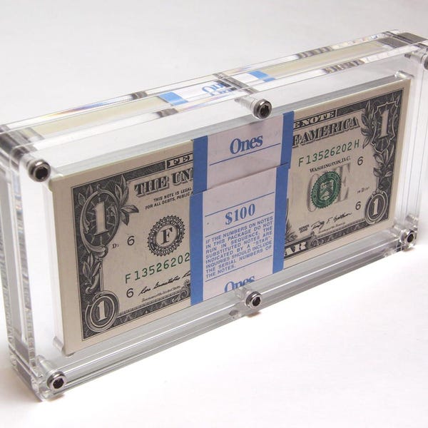 Currency Display Frame - Etsy