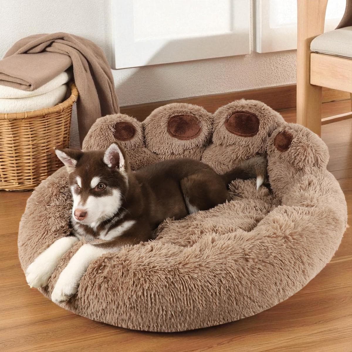 PFLYPF Haustierbett 38x28cm - Fleece Nest Für Kaninchen & Meerschweinchen