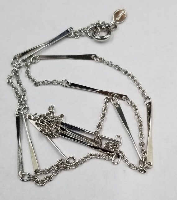 Vintage AVON - Chainfall - Silvertone 22” Necklace