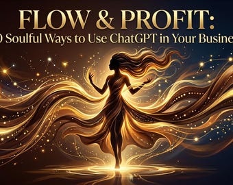 ChatGPT Business Guide for Women | 50 Ways to Make Money with AI | Digital Entrepreneur Ebook Download