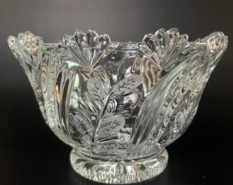 Bol en cristal vintage