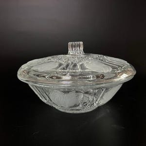 Vintage Glass Candy Dish