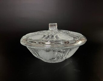 Vintage Glas Konfektschälchen