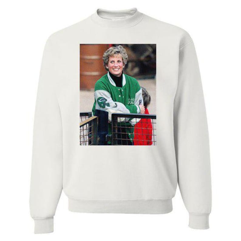 Princess Diana Eagles' Crewneck Sweatshirt - United Monograms