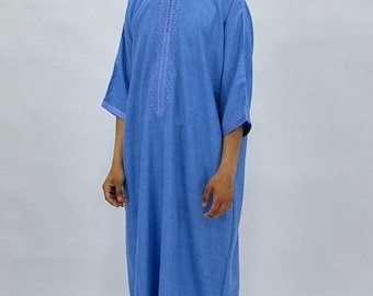 Moroccan Jabador Thobe Set for Men – Traditional Wedding Outfit, Kaftan Gandoura, Arabic Nikkah Suit Moroccan Robe Handmade