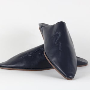 Marokkaanse puntige babouche pantoffels handgemaakte lederen muiltjes voor vrouwen harde zool slippers outdoor biologische Marokkaanse schoenen lederen slippers babouche