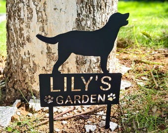 Custom Dog Memorial Stakes,Dog Grave Marker,Metal Dog Garden Stake,Personalized Dog Loss Gift,Dog Garden Decor,Dog Yard Sign