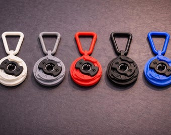 Beyblade X Metal Wheel Keychain – 3D Printed  Clip Accessory