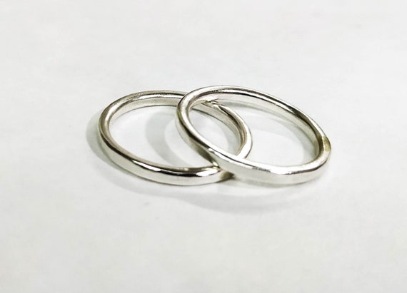 Anillo De Plata De Ley 925 Sólida - Ancho 4 Mm, Forma D