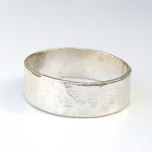 Wedding bands 6 mm Silver sterling ring Simple ring, His and hers promise rings, Simple wedding bands