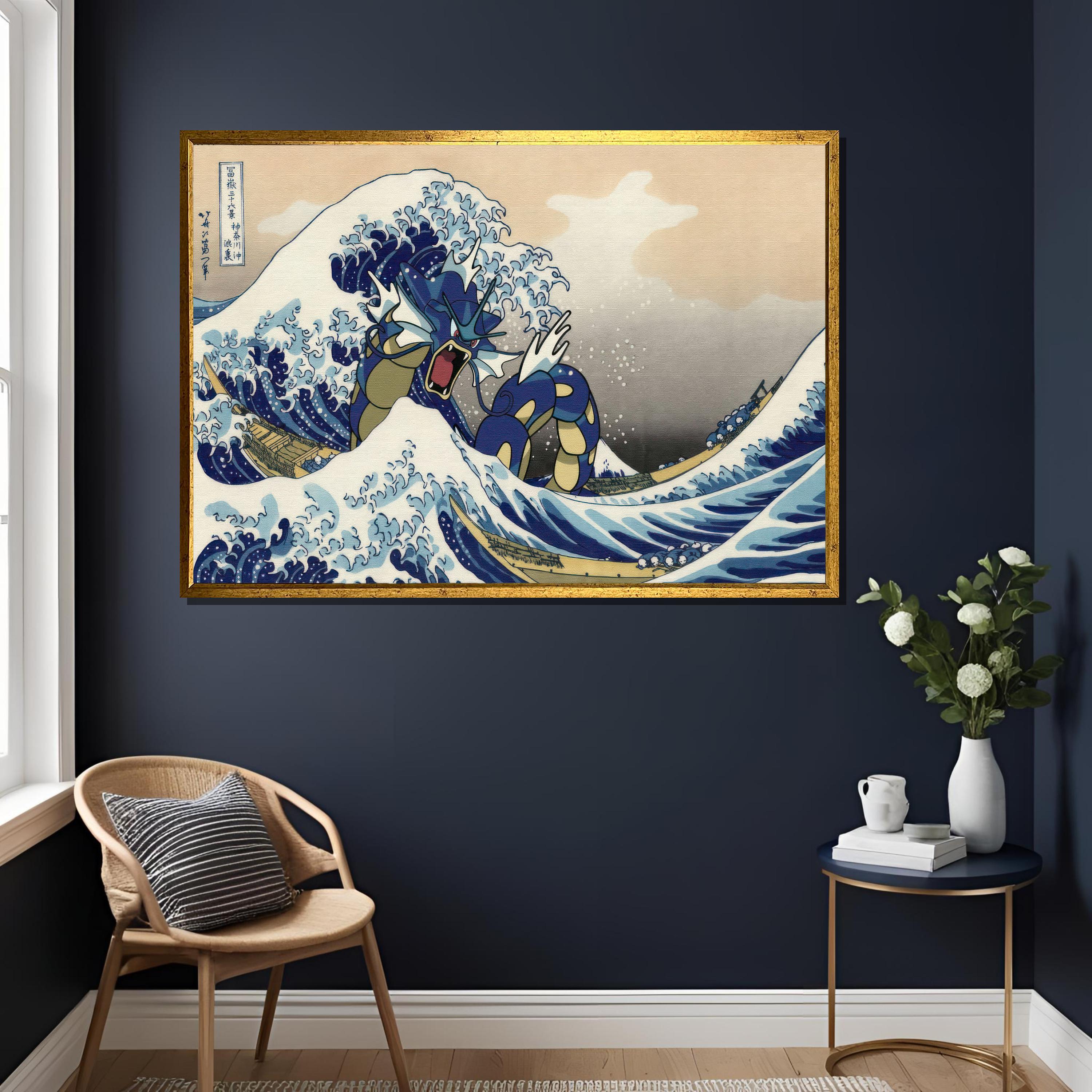 Gyarados painting - Etsy 日本