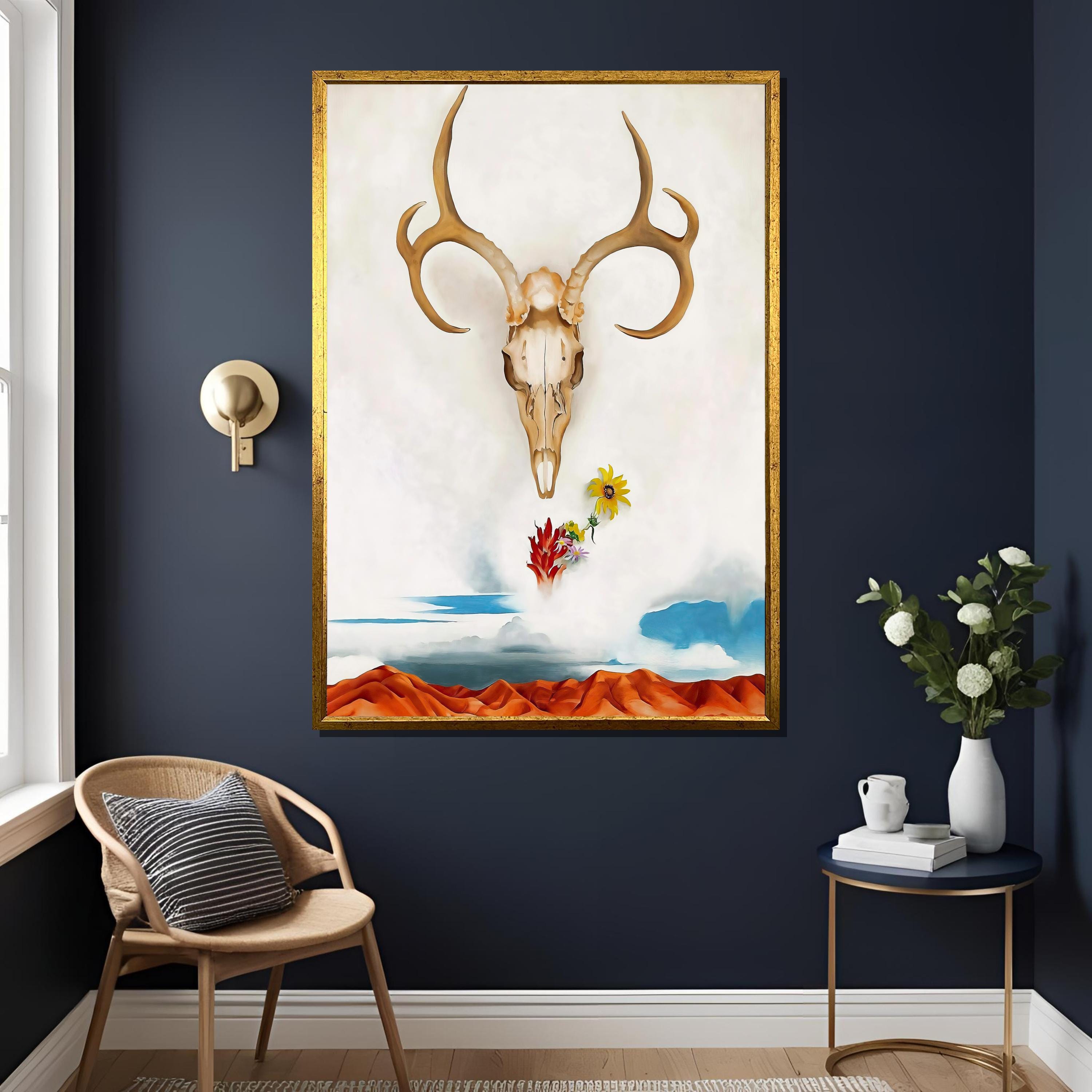 ジョージア・オキーフ、春、高級画版集の一部、新品額付 楽天市場】ジョージア オキーフの通販