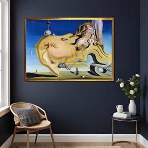Salvador Dali-The Great Masturbator Fine Art Print, Surrealist Wall Decor for Home or Office, Unique Gift for Art Lovers , Surrealist Art ,