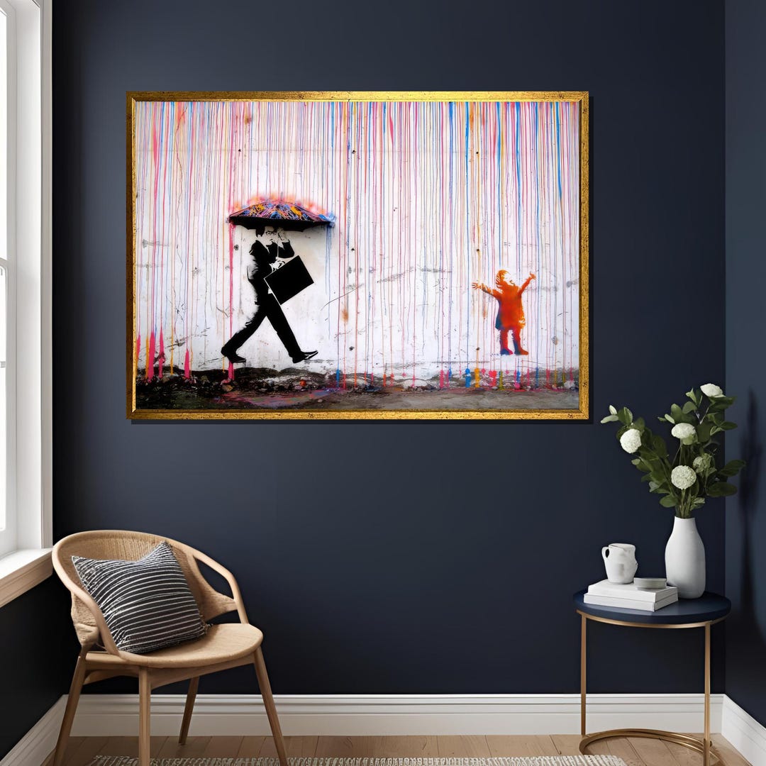 Street Art Print – Colorful Drips, Modern Wall Poster - Etsy