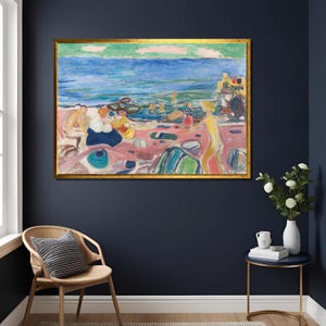 Edvard Munch - Åsgårdstrand Scene - Expressionist Art Print