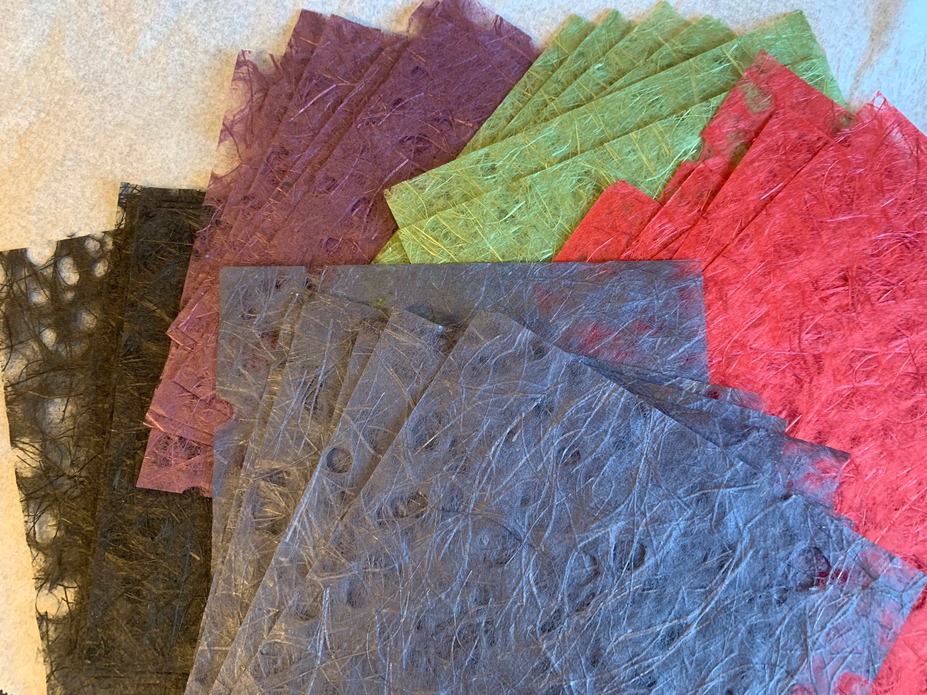 Six Navy Blue Japanese Ogura Lace Paper Squares 5 Etsy