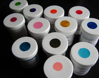 Complete Set Large Jar Ready-mixed Marbling Paint 6 fl. oz. Acrylic 30 Jars DIY Marbleizing With Instructions