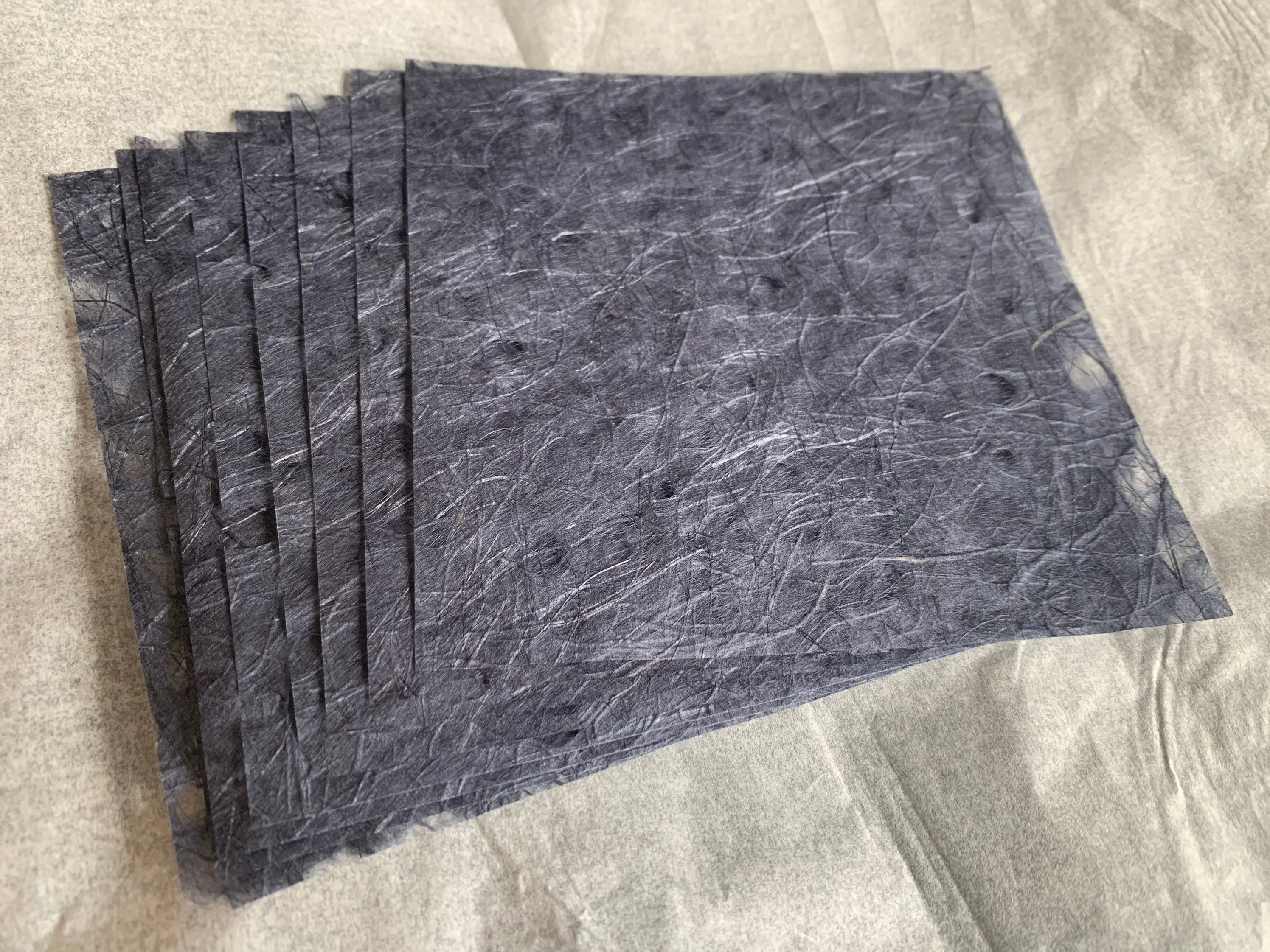 Six Navy Blue Japanese Ogura Lace Paper Squares 5 Etsy