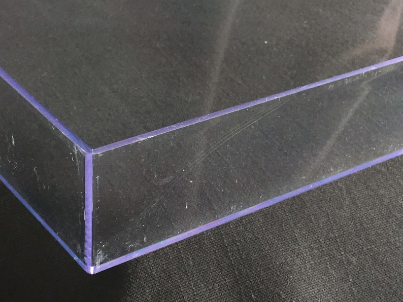 18 x 24" Clear Acrylic Plastic Marbling Tray image 4