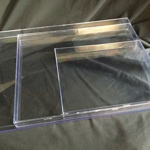 18 x 24" Clear Acrylic Plastic Marbling Tray