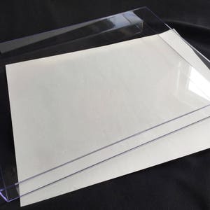 18 x 24 Clear Acrylic Plastic Marbling Tray image 5
