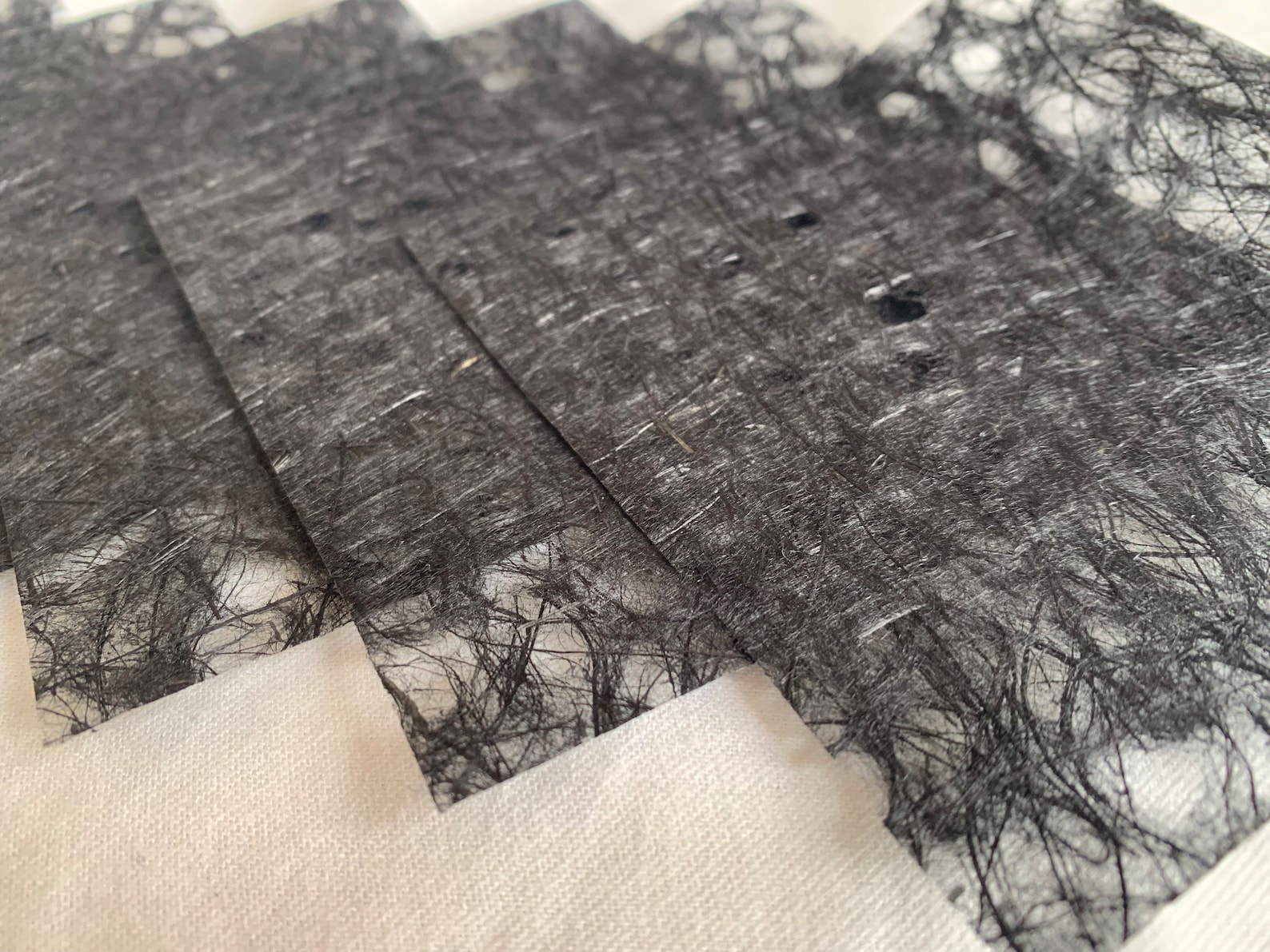 Six Black Japanese Ogura Lace Paper Squares 5 Etsy