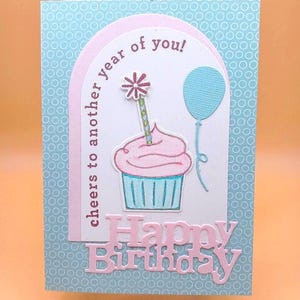 Cupcake Birthday Card