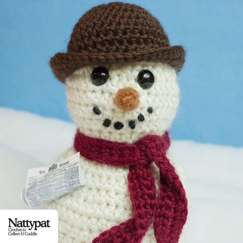 The Snowmen of Westminster Crochet Pattern image 3