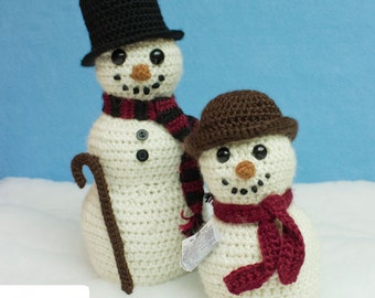 The Snowmen of Westminster Crochet Pattern