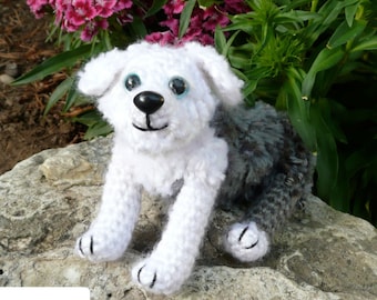 Patron Alfie le chien de berger au crochet