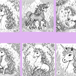 Unicorn Coloring Page