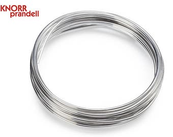 1 mm Round jewellery wire, 18 gauge silver round wire, Jewellery supplies, Wire wrapping, Jewelry wire, Findings, EU supplier, DIY wire
