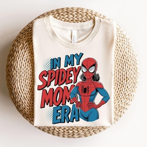 In meinem Spidey Mom Era T-Shirt, Disney Spider Mama Shirt, Spider Mommy Tee, Spider Mommy Sweatshirt, lustiges Mutter Sweatshirt, Geschenk für Mütter