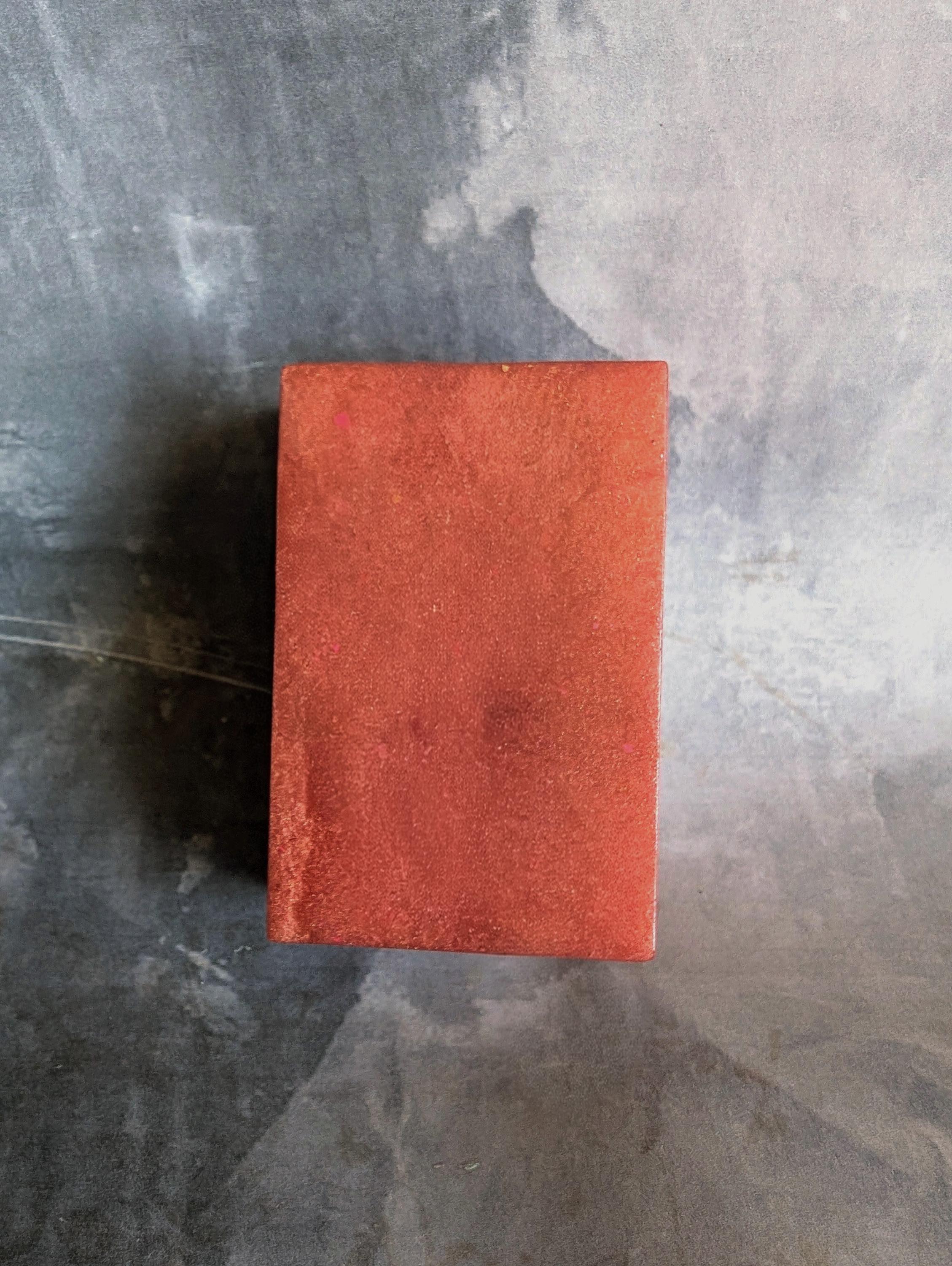 Black Cherry Merlot Jojoba Oil Soap: Handmade Moisturizing Bath Bar - Thumbnail 4