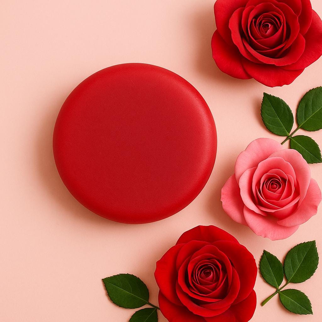 Rose Shea Butter Soap |  Floral Bar | Handmade Moisturizing Soap | Soft Flowery Scent