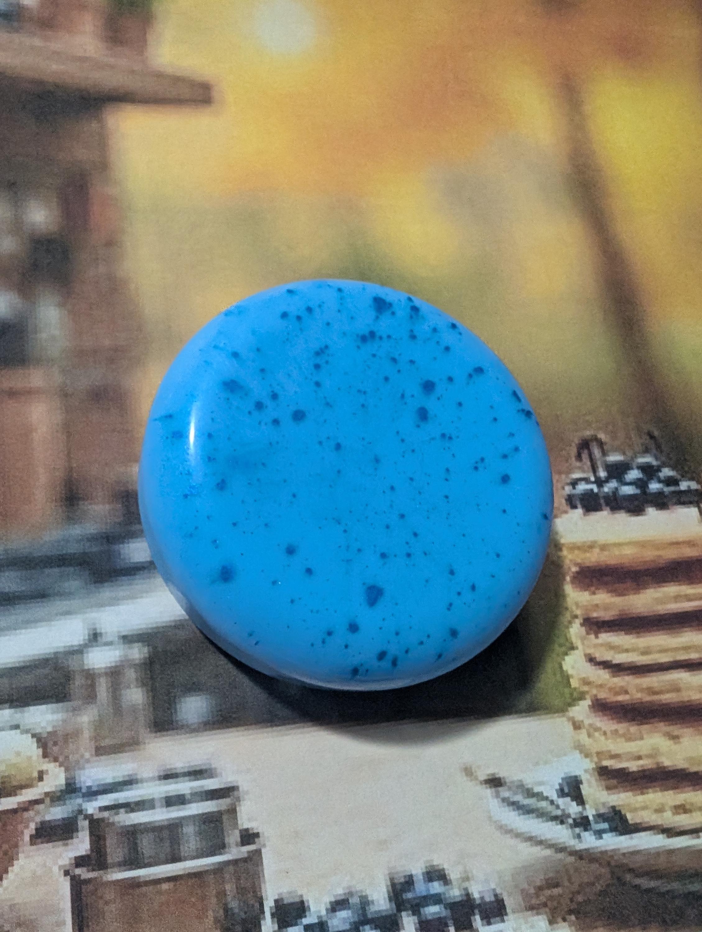 Blueberry Maple Pancakes Oatmeal Soap: Handmade Breakfast Scent Bar - Thumbnail 2