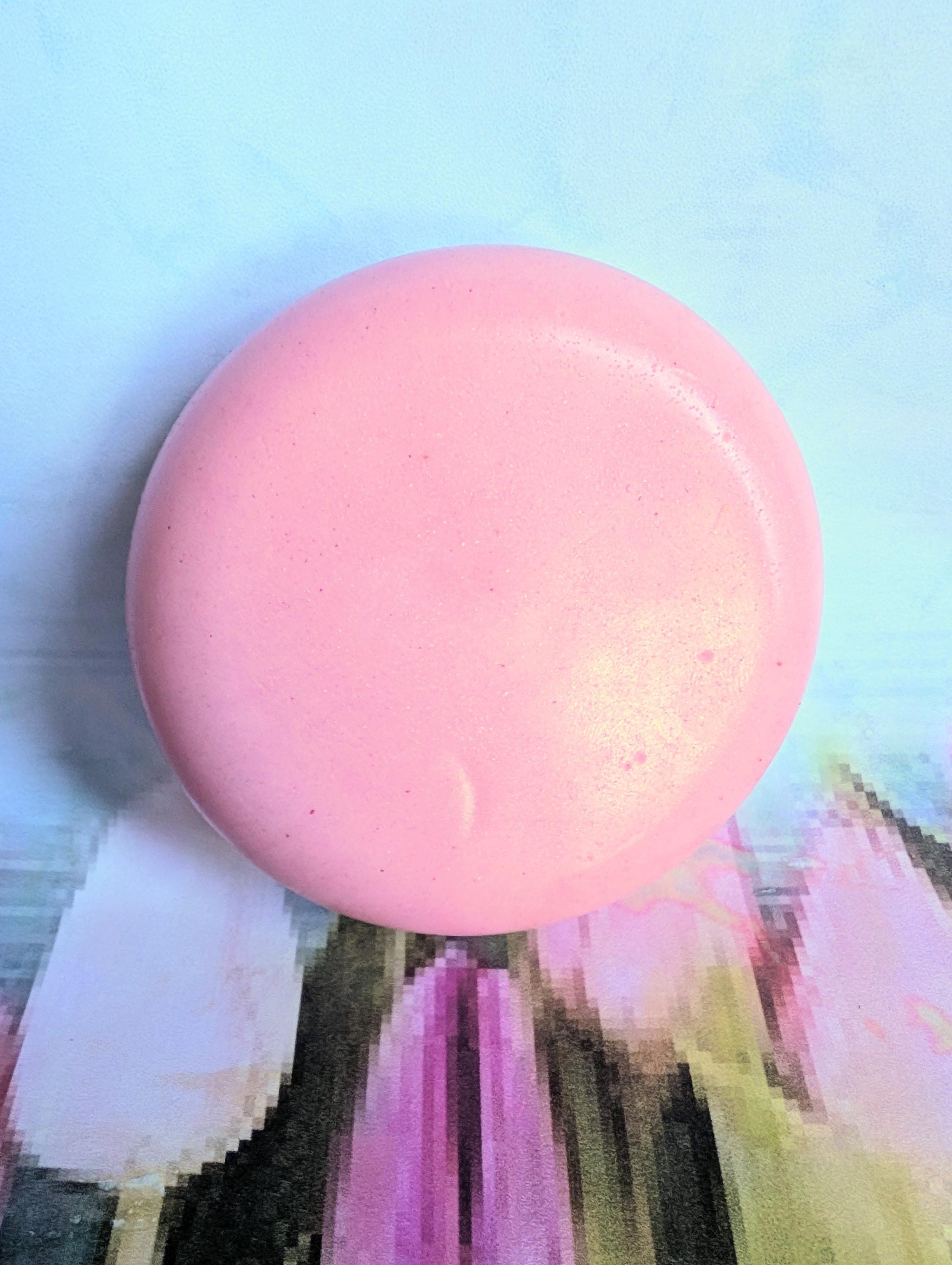 Raspberry Vanilla Goat Milk Soap: Handmade Moisturizing Skincare Bar - Thumbnail 4