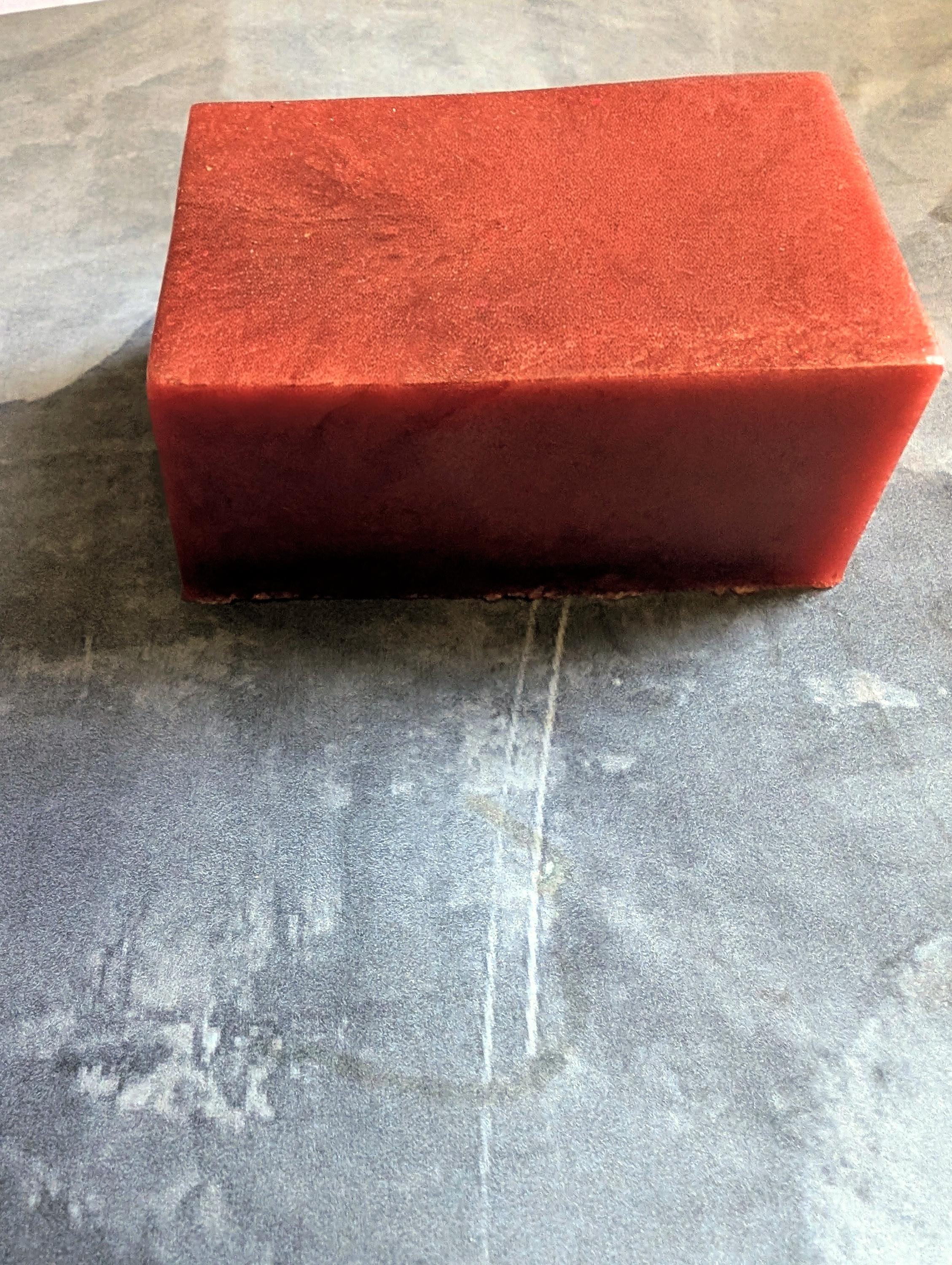 Black Cherry Merlot Jojoba Oil Soap: Handmade Moisturizing Bath Bar - Thumbnail 2